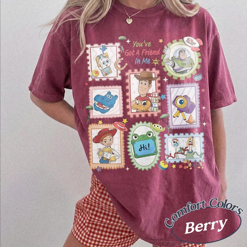 Toy Story 5 You've Got A Friend In Me Shirt, Disneyworld Toy Story Tee, Toy Story Family Matching Trip 2026 Tees, Toy Story Movie Tee Berry