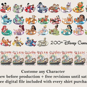 Personalized Disney Cruise 2026 Shirts, DisneyCruise Squad Shirt, Mickey and Friends Cruise Tee image 2