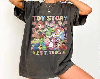 Vintage Toy Story Shirt, You've Got A Friend In Me, Retro Toy Story Land Shirt, Disneyland Shirt, Disney Family Shirt, Comfort Colors Tee