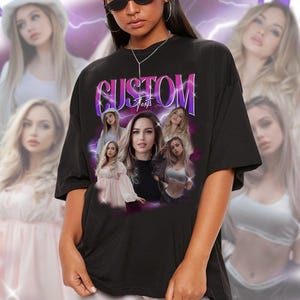 Custom Bootleg Rap Tee, Custom Photo - Vintage Graphic 90s Tshirt, Custom Photo Shirt, CUSTOM Your Own Bootleg Idea Here, Insert Your Design