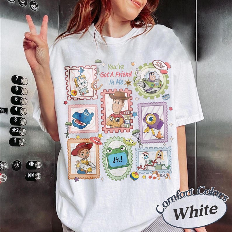 Toy Story 5 You've Got A Friend In Me Shirt, Disneyworld Toy Story Tee, Toy Story Family Matching Trip 2026 Tees, Toy Story Movie Tee White