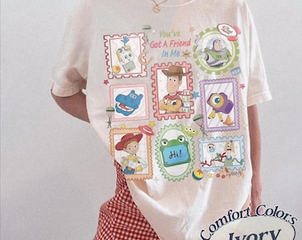 Camiseta Toy Story 5 "Você Tem um Amigo em Mim", Camiseta Toy Story da Disneyworld, Camisetas Combinando para a Viagem em Família Toy Story 2026, Camiseta do Filme Toy Story