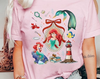Vintage Ariel Disney Prinzessin Shirt, die kleine Meerjungfrau Shirt, Frauen die kleine Meerjungfrau Ariel Shirt, Ariel Meerjungfrau Shirt, Disney Ariel Shirt