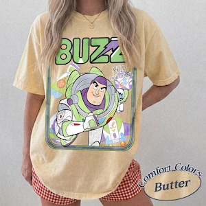 Toy Story 5 You've Got A Friend In Me Retro Shirt, Disney Buzz Woody Rex Lilypad Smarty Pants Tee image 4