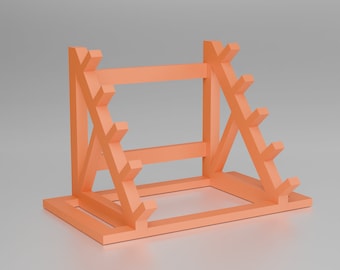 Modern Simple Penta Flute Stand STL for 3D Printing