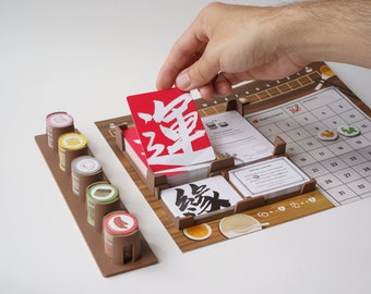 Steam Up Token Holder, Fortune & Fate Card Trays, Board Game Upgrades