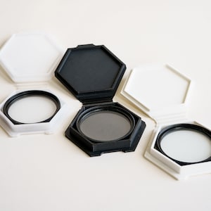 The Hexa-case: Customized Flip Case for Camera Lens Filters, Easy to Use and Durable Photography Accessory