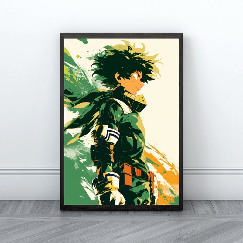 My Hero Academia Anime Poster - Etsy