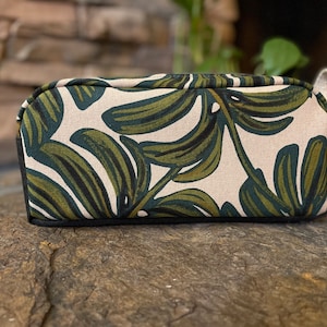 Monstera pencil case or toiletry bag image 2