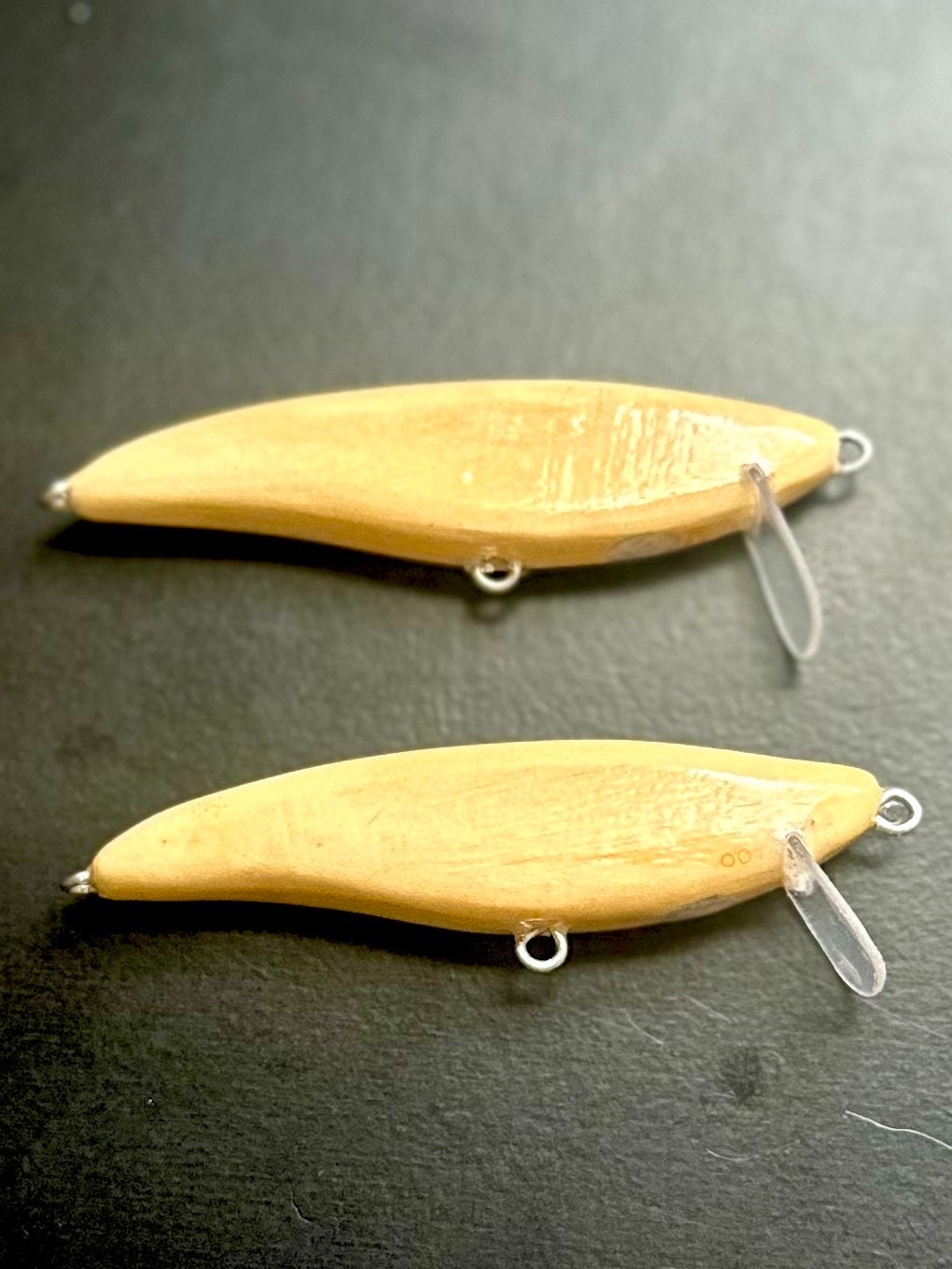 Crankbait Blanks -- Hand Carved from Wood -- Pack of 2