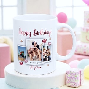 Personalized Photo Coffee Mug: Custom Ceramic Gift