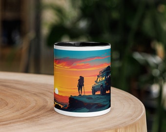 Weekend warrior mug, adventure mug, nature loving gift, camping, hiking, outdoor, stargazing, wellbeing