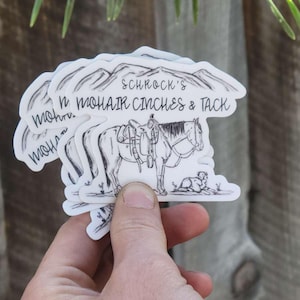 Schrock&#39;s Mohair Vinyl Sticker