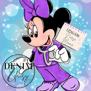 Minnie mouse nurse - Etsy 日本