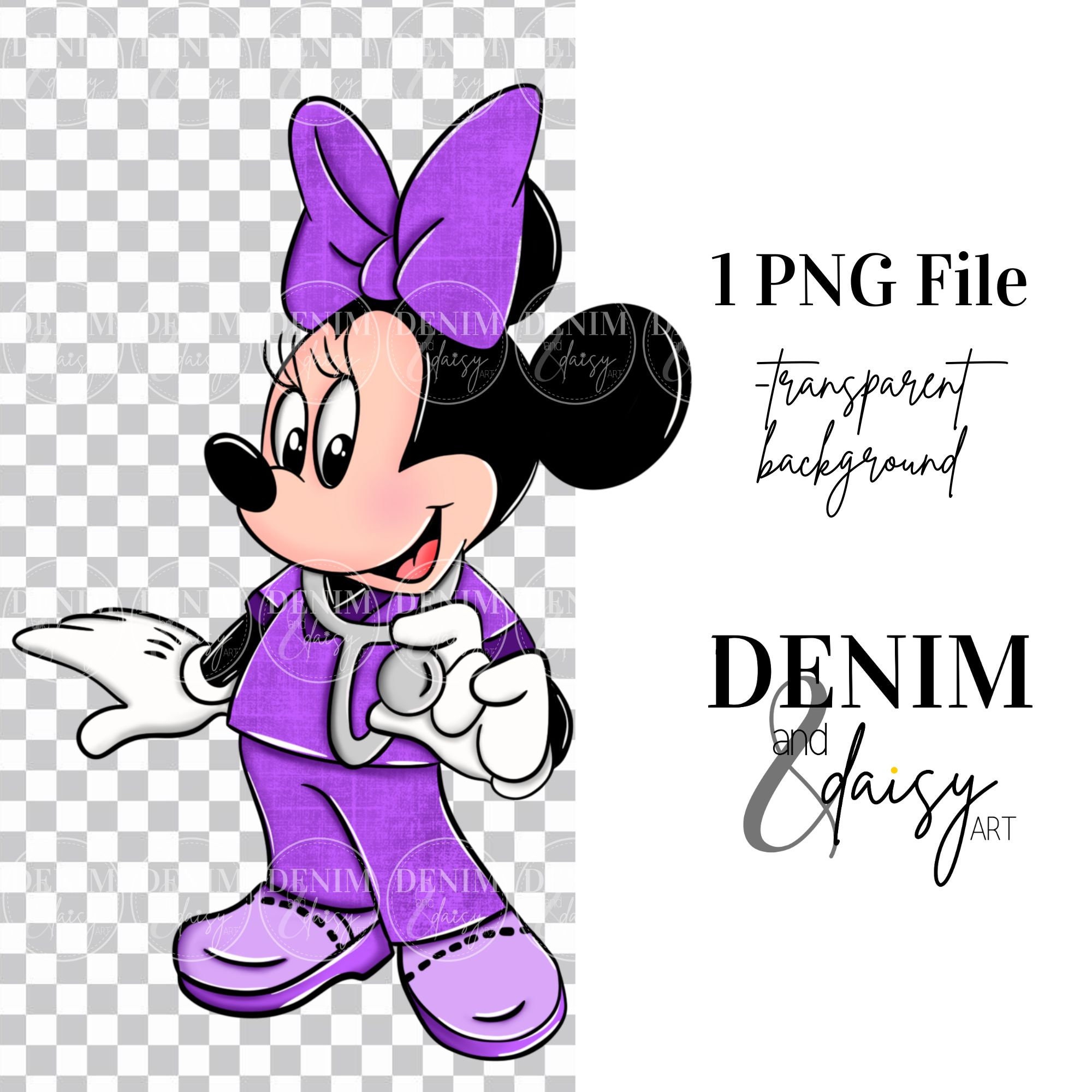 ナースミニーpng、昇華デザイン、デジタルイラスト、即時ダウンロード