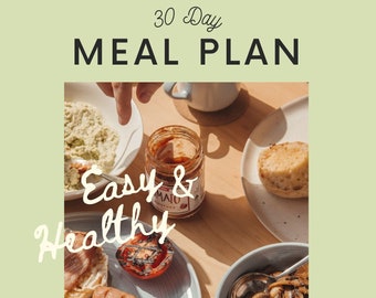 30 Day Family Meal Plan E-Book