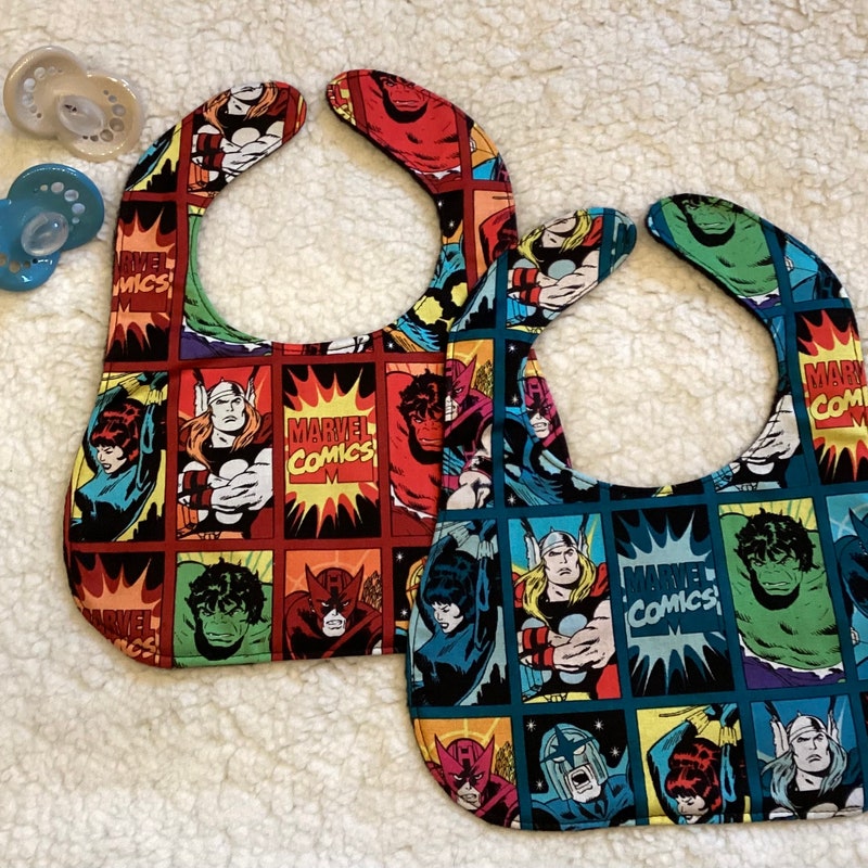 Super Hero Bib For Super Hero Kids main image 1