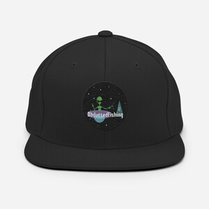AbductedFishing Flat Bill Snapback Hat