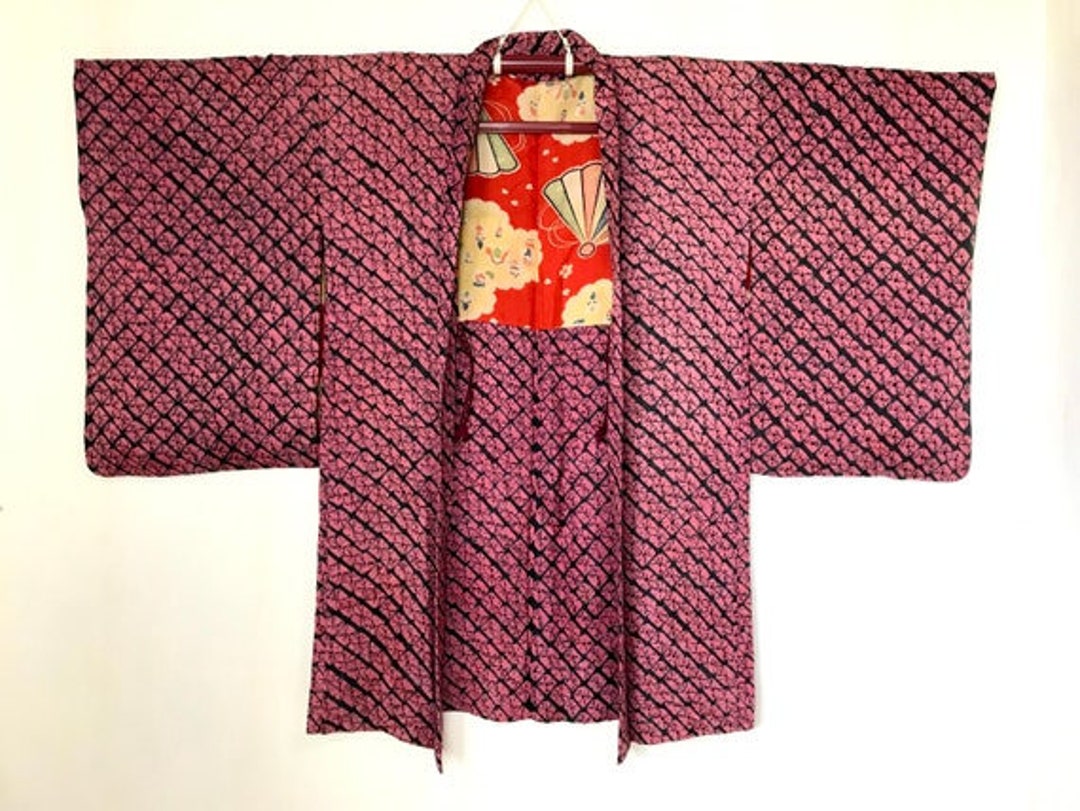Pink - Handwoven Merino Wool Tie-Dye Shibori Stole 08