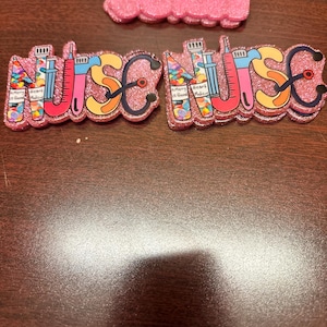 Nurse Acrylic Flatback for Badge Reels