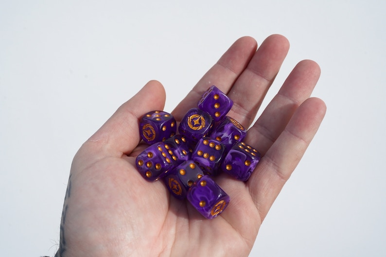 Lorcana Logo Dice Etsy