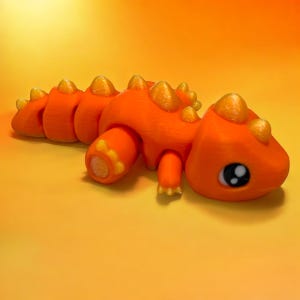 Articulated T-Rex 3D Printed Figurine: Prehistoric Desk Pet