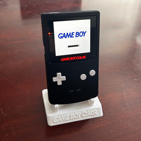 Refurbished Game Boy Color with New Shell and IPS LCD Screen