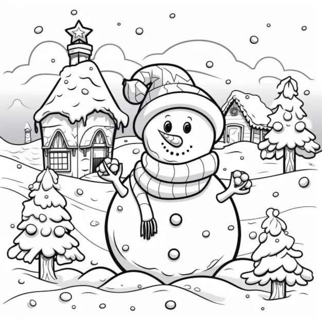 10 Fashion Trendy Christmas Coloring Pages for a Festive and Creative Holiday Season