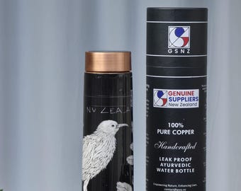Pure Copper Water Bottle 750ml