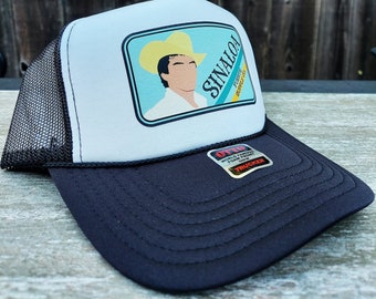 Trucker Hats, Trucker Hat, Trucking Hats, Chalino Sanchez, Mexican Trucker Hats, Sinaloa, Vintage Mesh Hats, Trucker Baseball Hats, Mesh Hat