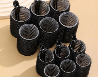 18pcs/Set Large Size Hair Rollers With Clips, Self-Gripping Curler Suitable For Long/Medium/Short Hair And Bangs, DIY Hair Curling Tool