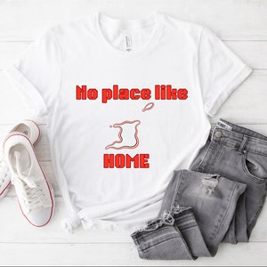 Trinidad and Tobago Shirt, Unisex T-Shirt, No Place Like Home T-Shirt, Trinidad and Tobago Map, Trinidad Flag