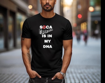 Camiseta "Soca está en mi ADN": Orgullo Trini de Trinidad y Tobago