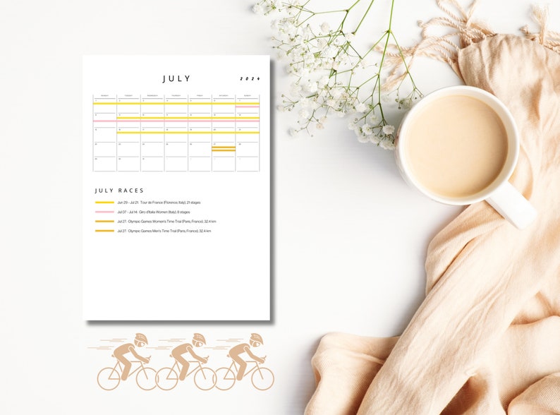 2024 Road Cycling Calendar men's & Women's Races, Grand Tours, Oneday