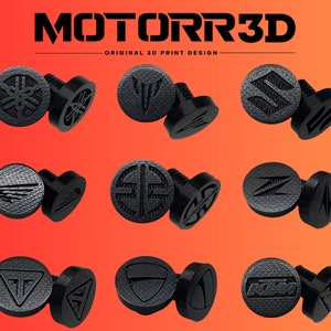 4x Mirror Caps for Yamaha, Honda, KTM, Kawasaki, Suzuki, Triumph and Ducati Motorcycles