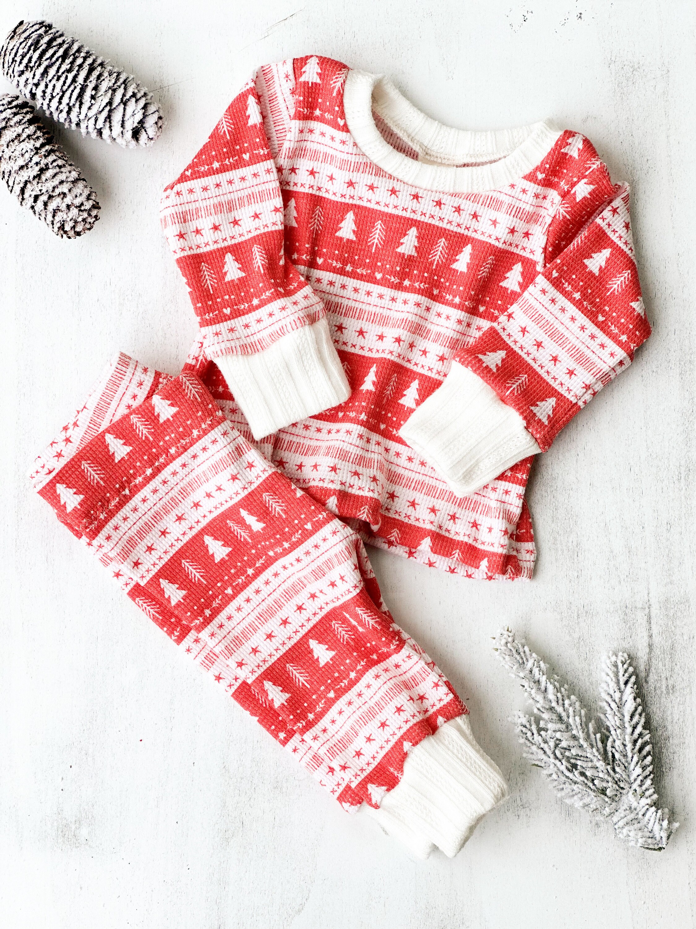 Baby Christmas Pajamas, Sibling Matching Pajamas Baby Boy Baby Girl