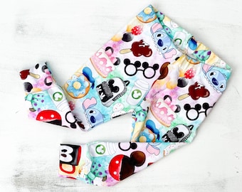 Leggings di Topolino per bambini, bambini piccoli, pantaloni Disney, pantaloni di Topolino, leggings Disney, pantaloni di Topolino per ragazze, pantaloni di Topolino