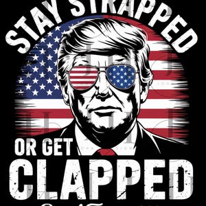 Trump 4 lipca PNG: Patriotyczny projekt „Zapnij pasy” (pobranie cyfrowe)