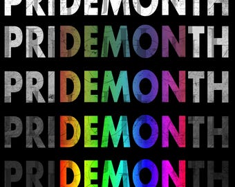 Lustiger Pride Month Dämon, LGBT Pride Design (PNG)