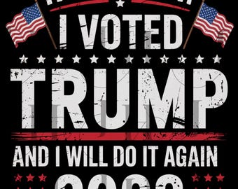 Trump 2028 PNG: Patriotic American Flag Design (Digital Download)