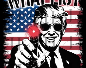 Lista de Trump: PNG: Descarga digital de arte político