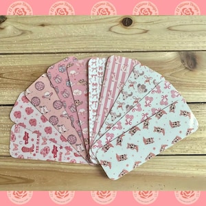 Pink Western Bookmarks