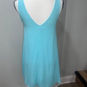 Lilly Pulitzer Turquoise Embellished Mini Dress XS Sleeveless Beaded Shift Dress image 10