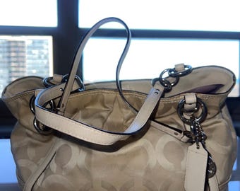 Coach 16233 Alexandra Art Tote Shoulder Bag - Signature with Dust Bag