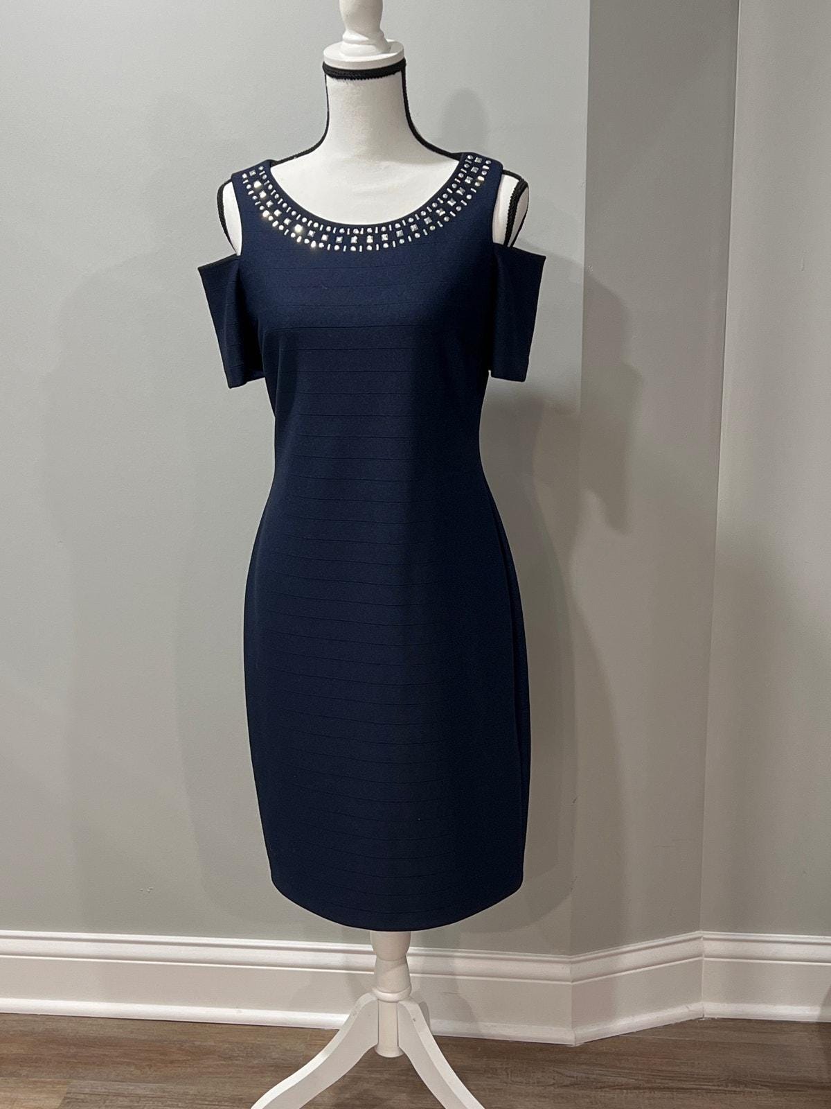Jessica Howard Dress Blue Dresses - Etsy Jessica Howard Dress Blue Dresses - Etsy