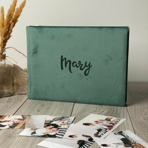Album fotografico personalizzato, album fotografico personalizzato con ricordi di famiglia, regalo di compleanno per bambini