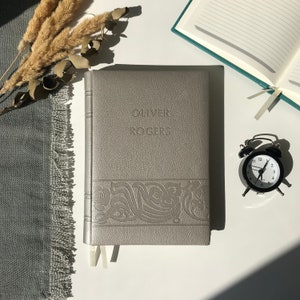 Personalisiertes Ledertagebuch - Beste Freundin Geschenk für Frauen, Dankbarkeits- & Traumjournal, handgefertigtes Ledertagebuch für neue Mütter, Geschenkidee für Sie
