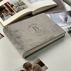 Family Memories Scrapbook, Photo Book Idea for Family Memories, Custom Wedding Scrapbook Album with Self-Adhesive Pages, Mother&#39;s Day Gift