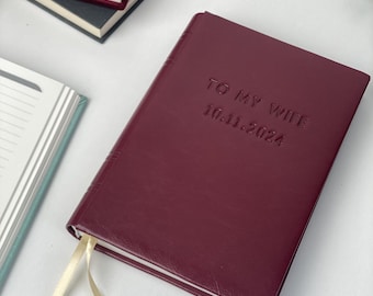 Diario di viaggio personalizzato in pelle – Album di avventure realizzato a mano
