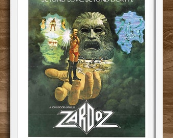 Zardoz, 1974 Film, Framed Poster - Etsy